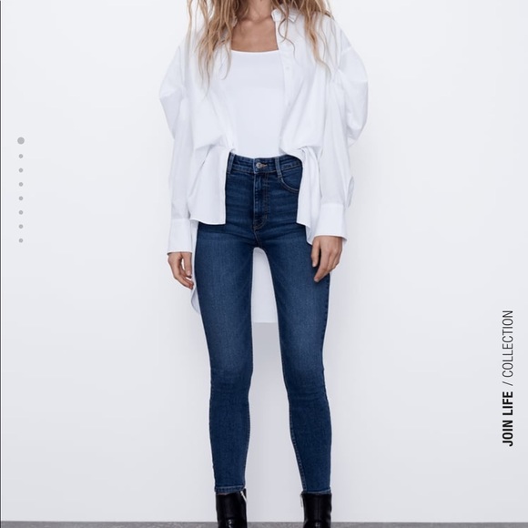 4 for 20 🤩 Zara TRF Trafaluc Blue Skinny Jeans